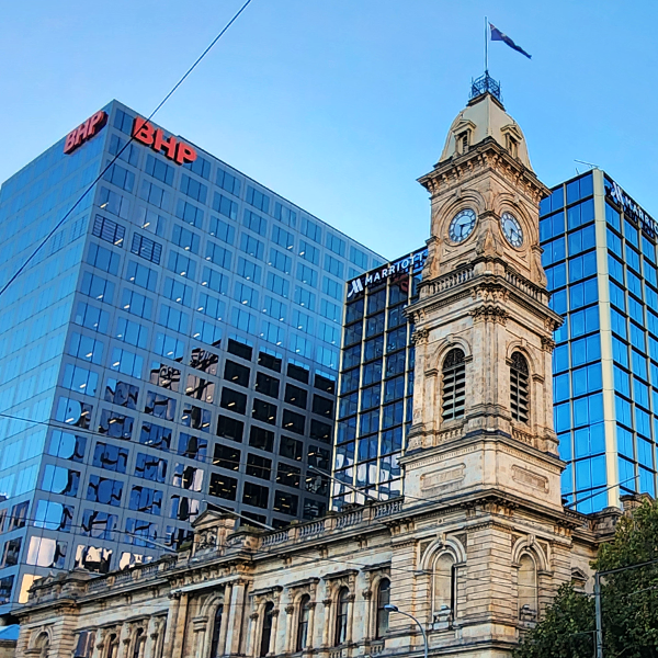 Adelaide GPO clocktower