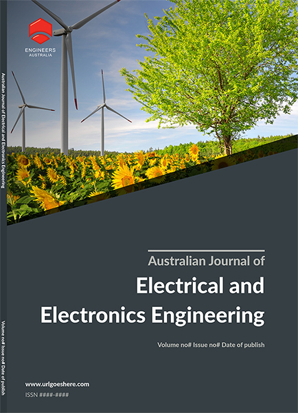 Cover of electrical and electronics engineering journal
