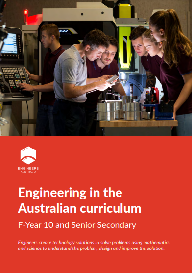 Engineering and the Australian curriculum cover