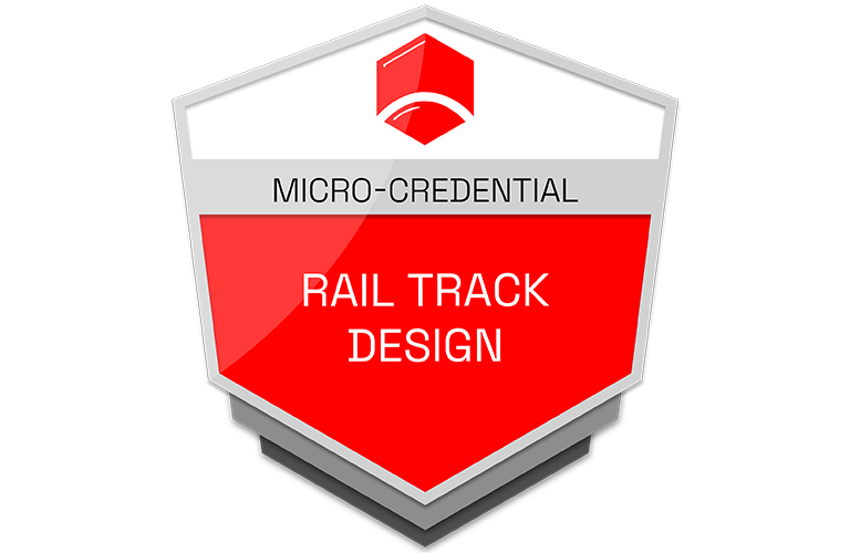 Image of rail track design micro-credential