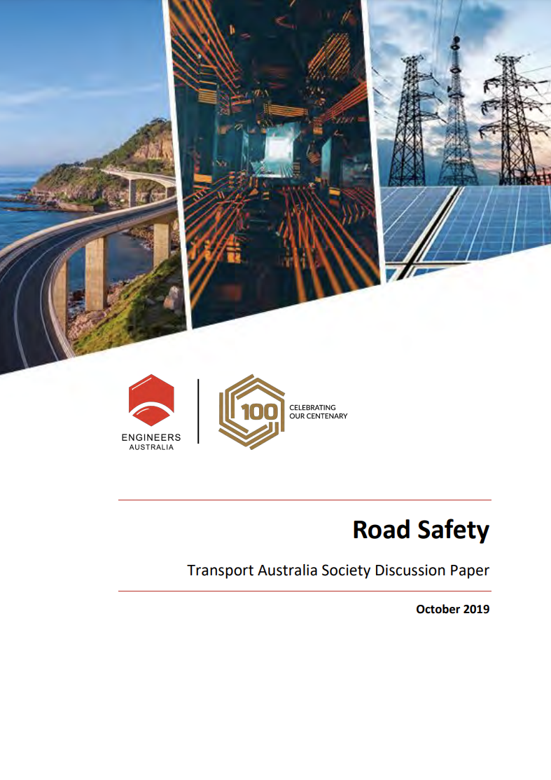 Road safety discussion paper cover