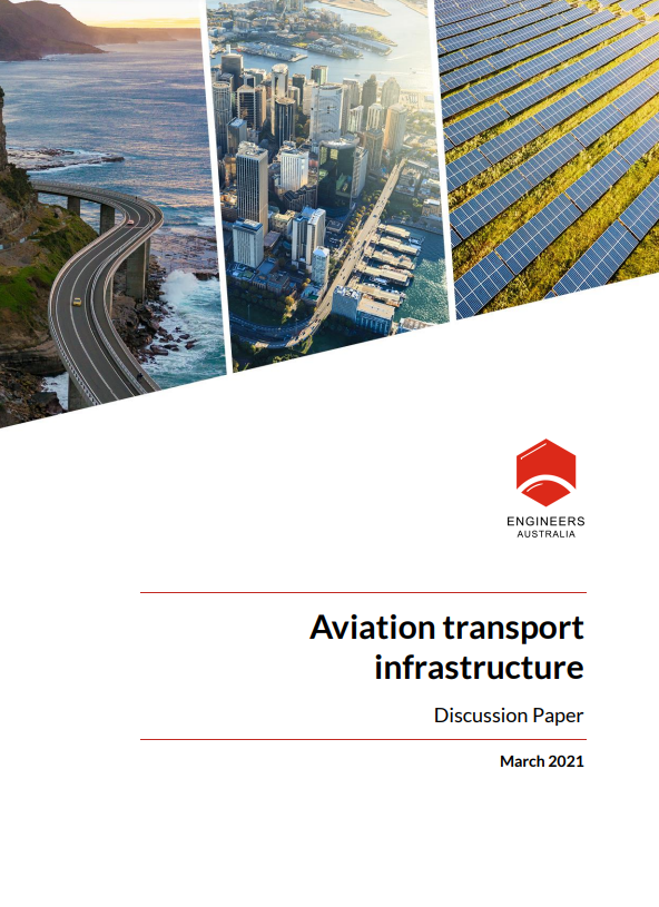 Cover of aviation infrastructure discussion paper