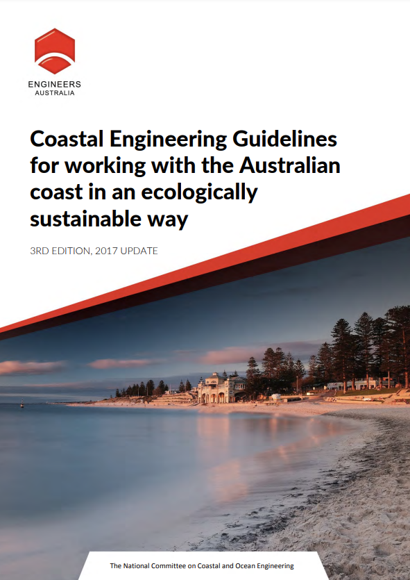 Cover of Coastal Engineering Guidelines for working with the Australian coast in an ecologically sustainable way