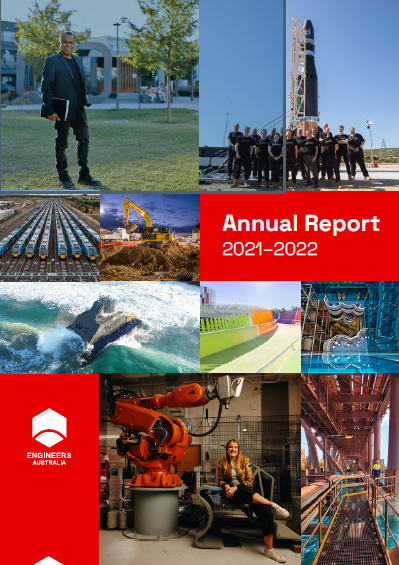 Cover of annual report 2021-22