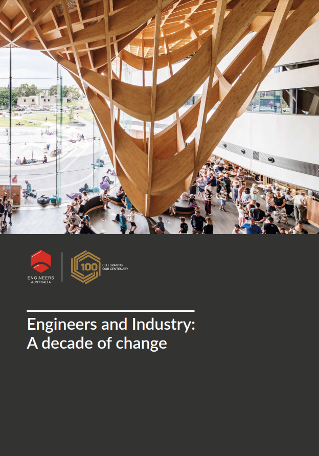 Engineers and industry: a decade of change cover