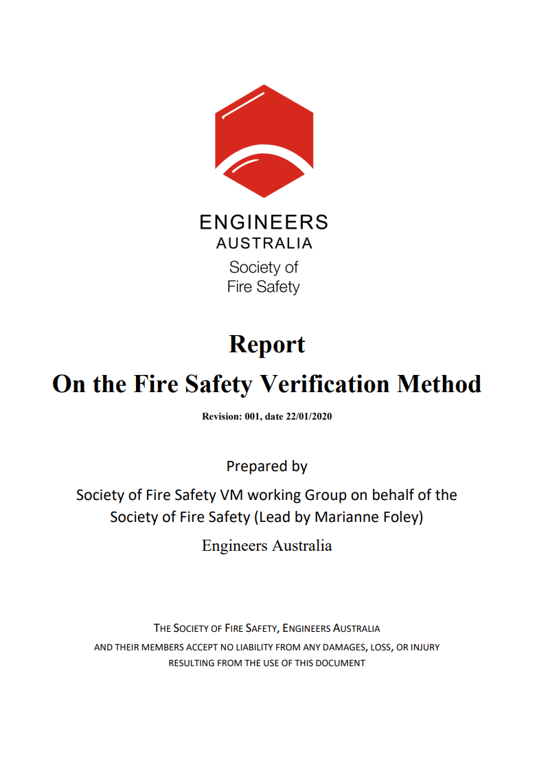 Fire safety verification cover