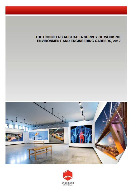 Cover of Survey working environment and engineering careers