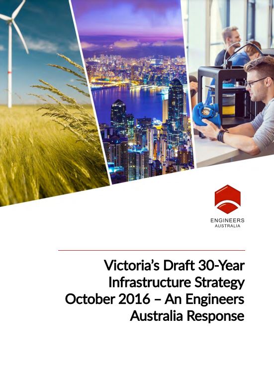 Cover of Victoria's 30-year infrastructure strategy