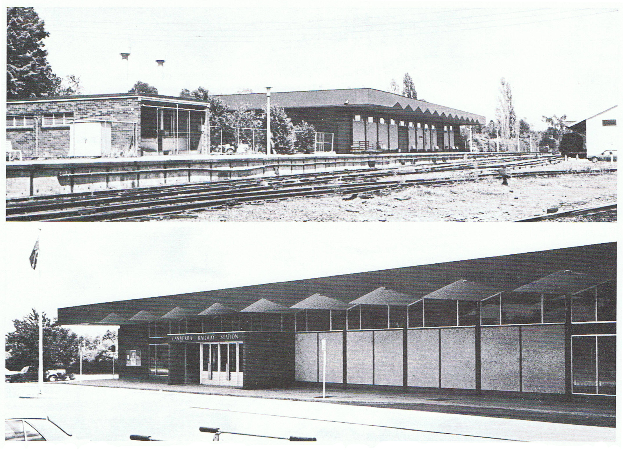 The 1966 passenger terminal building