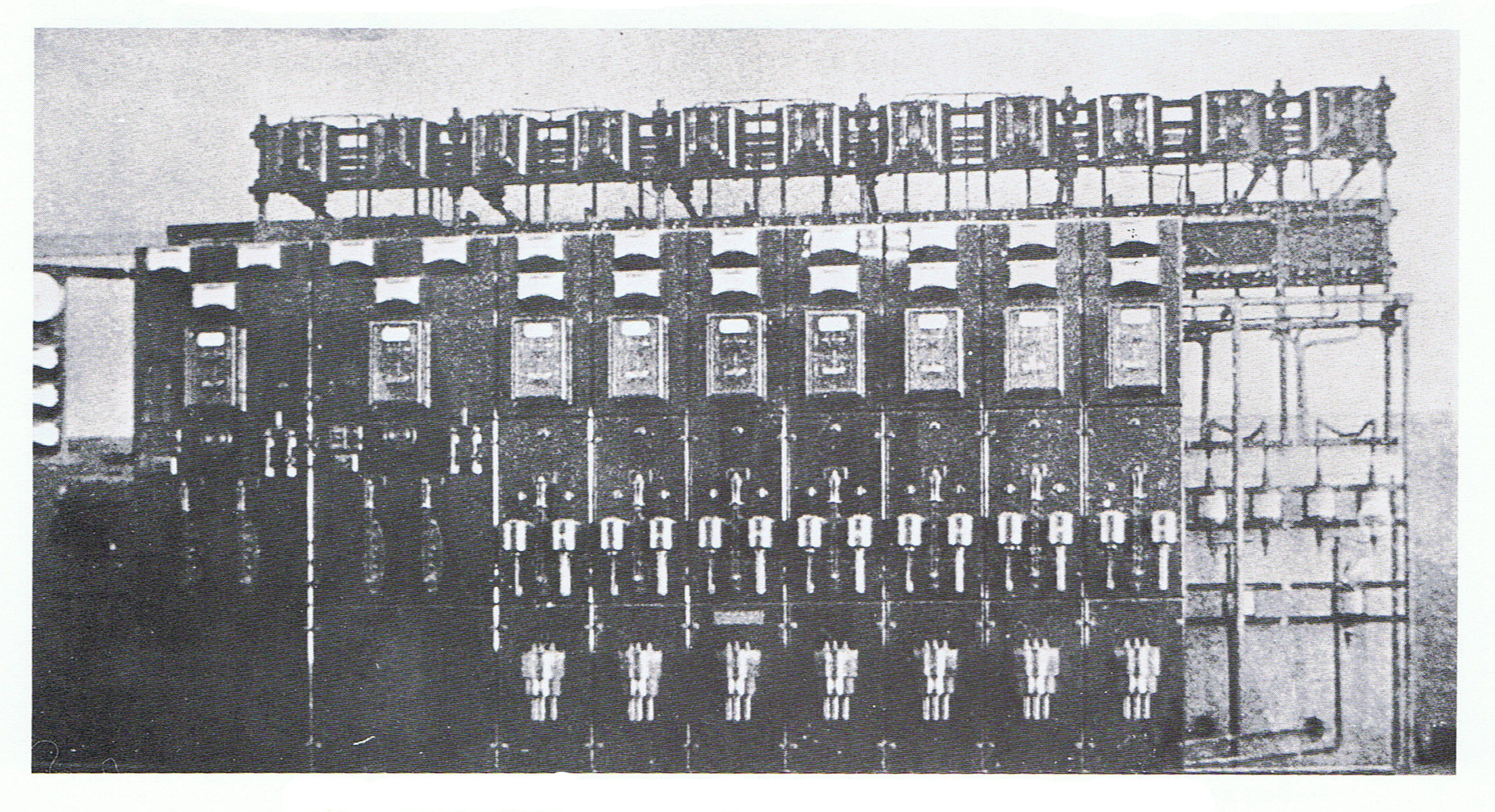 The original 5.5 kV switchboard