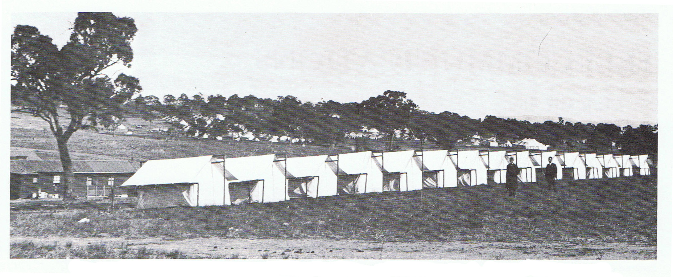 Tents for telegraphists